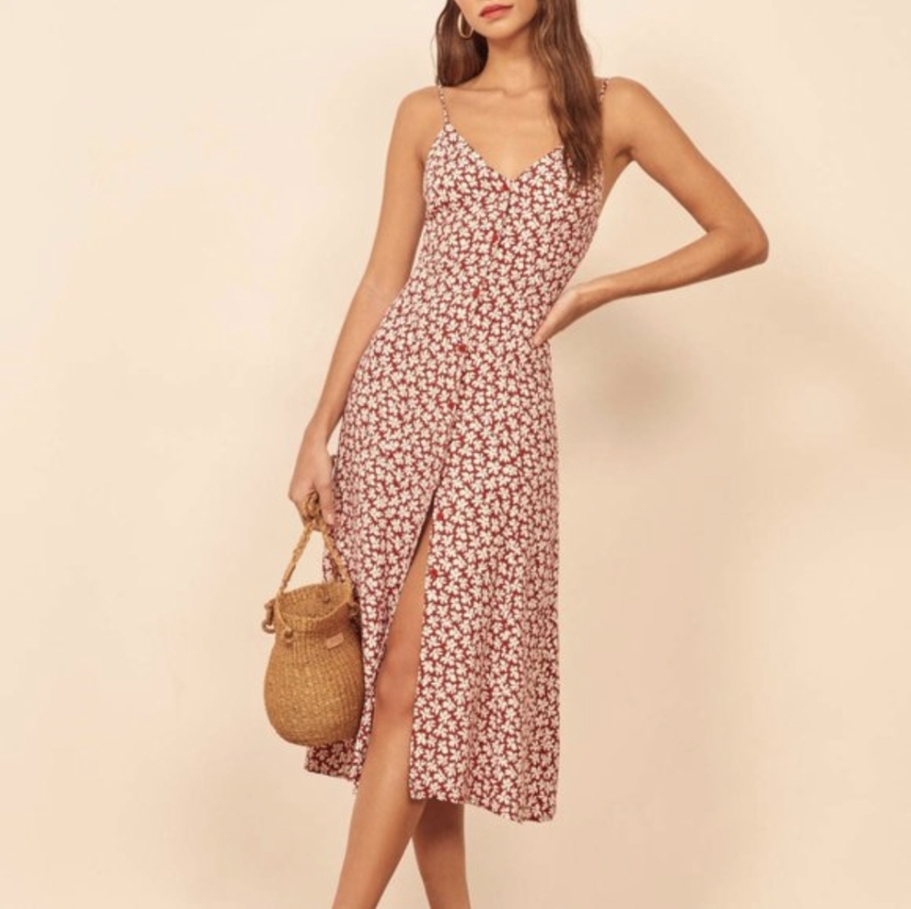 Reformation Gemstone Dress in Grenadine